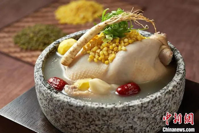 参鸡汤。(资料图) 郭佳 摄
