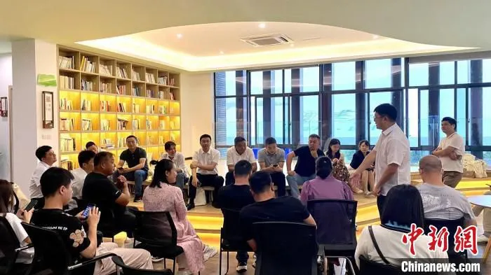 长三角地区农创客代表齐聚建德。　钱晨菲 摄
