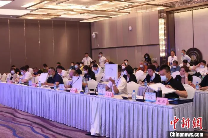 6月23日，第五届“中国创翼”创业创新大赛辽宁省选拔赛决赛在盘锦市正式开赛。　辽宁省人社厅供图