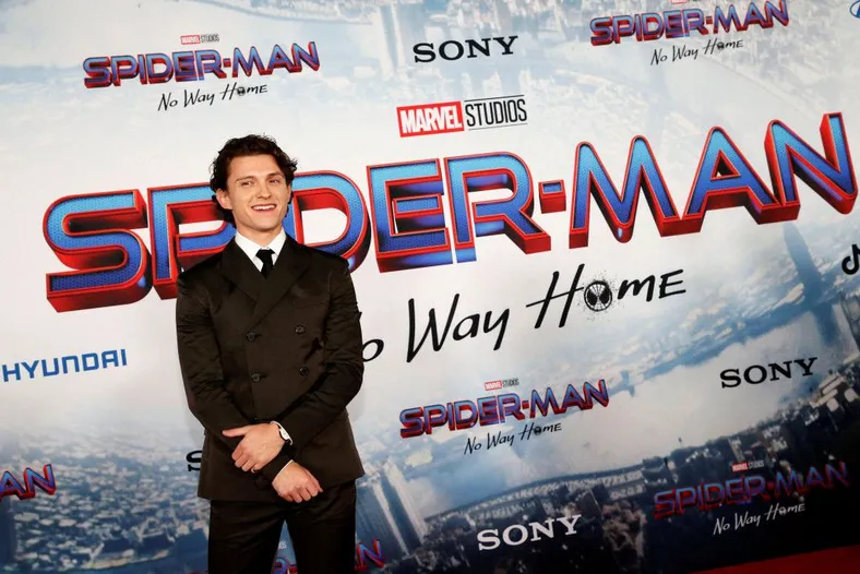 「蜘蛛仔」Tom Holland。Reuters資料圖片