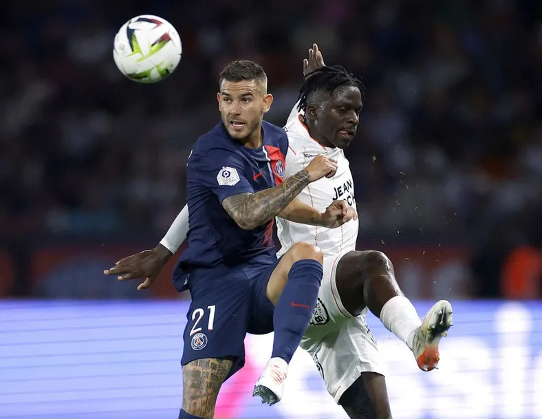 PSG0:0羅連安特。Reuters