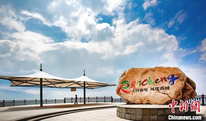 芮城县黄河岸边的望河亭。　主办方供图