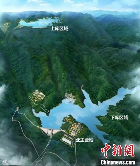 项目概览图。　冯俊江 摄