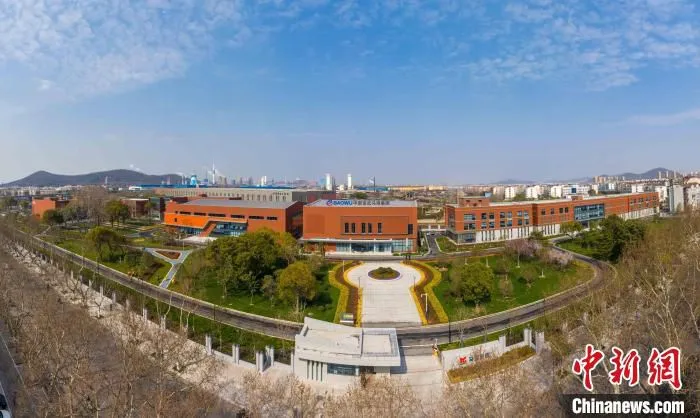 马钢智园全景图。　马钢供图