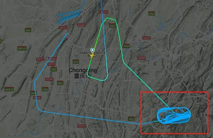 图自Flighttradar24