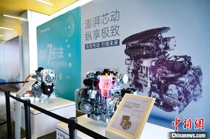 展示的最新汽车零部件产品 庞晓玲供图