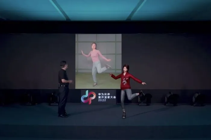 直播截图。