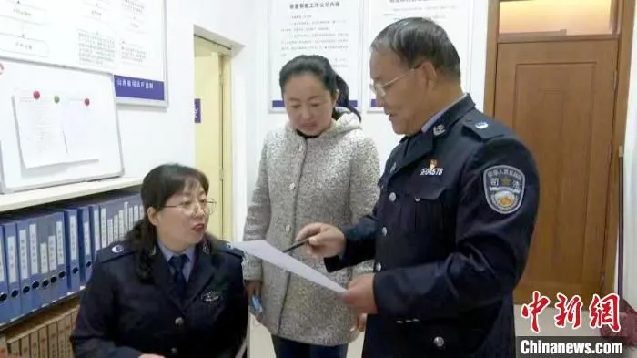 近年来，在申建民负责的社区矫正工作中，没有出现过一例矫正对象漏管、脱管、虚管现象。长子县融媒体中心提供 长子县融媒体中心提供 摄
