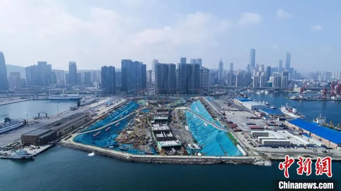 图为项目全景。(无人机照片) 陈灵 摄