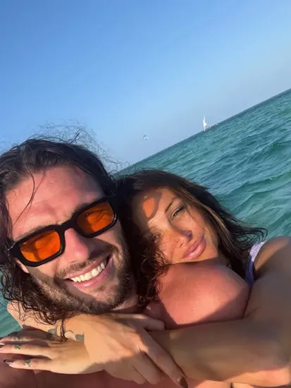 'WE ARE SO LUCKY' Andy Carroll soaks up sun on luxury Zanzibar holiday with girlfriend Lou Teasdale &amp; shares sweet ‘I love you’ message