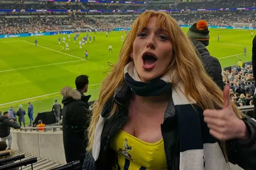 Spurs Fan with Two Vaginas Who 'Predicted' Europa League Victory Weighs in on Arsenal Clash