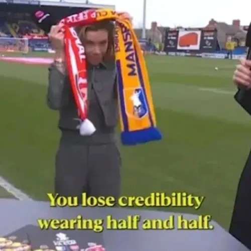 Mansfield Owner Saved From Half-and-Half Scarf Blunder