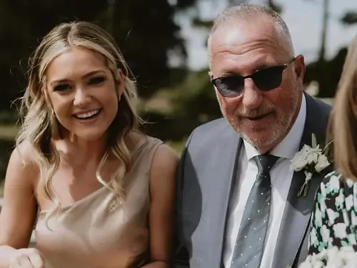 WOWZAT England cricket legend’s granddaughter stuns as she goes braless in daring dress on her birthday
