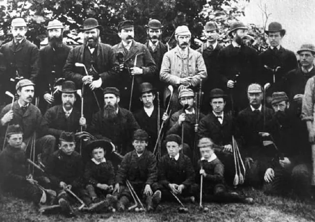 1885年卡奴斯蒂高尔夫俱乐部会员