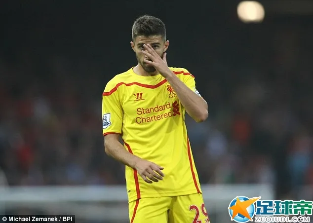 Fabio Borini rues a missed chance on a disappointing afternoon for the striker