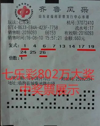 彩友凭11号复式票中802万 选号仅花一分钟