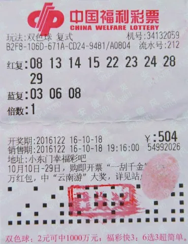 中奖彩票