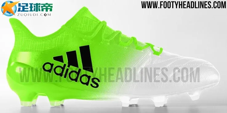 Adidas X16.1皮版涡轮增压配色