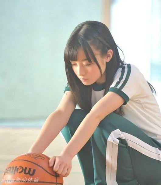 日本千年一遇美少女桥本环奈篮球写真 清纯可人性感惹火