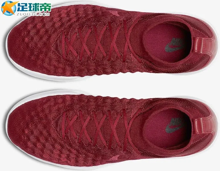 暗红色Lunar Magista II Flyknit运动鞋