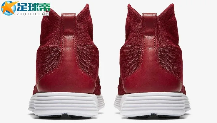 暗红色Lunar Magista II Flyknit运动鞋