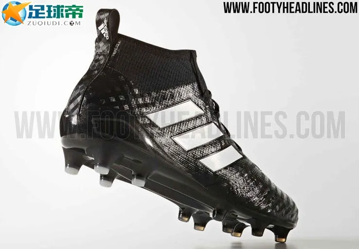 棋盘黑系列Adidas Ace17.1 Primeknit足球鞋