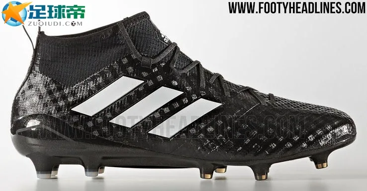 棋盘黑系列Adidas Ace17.1 Primeknit足球鞋