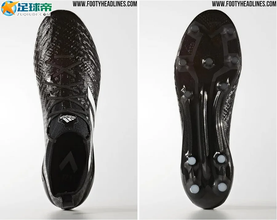 棋盘黑系列Adidas Ace17.1 Primeknit足球鞋