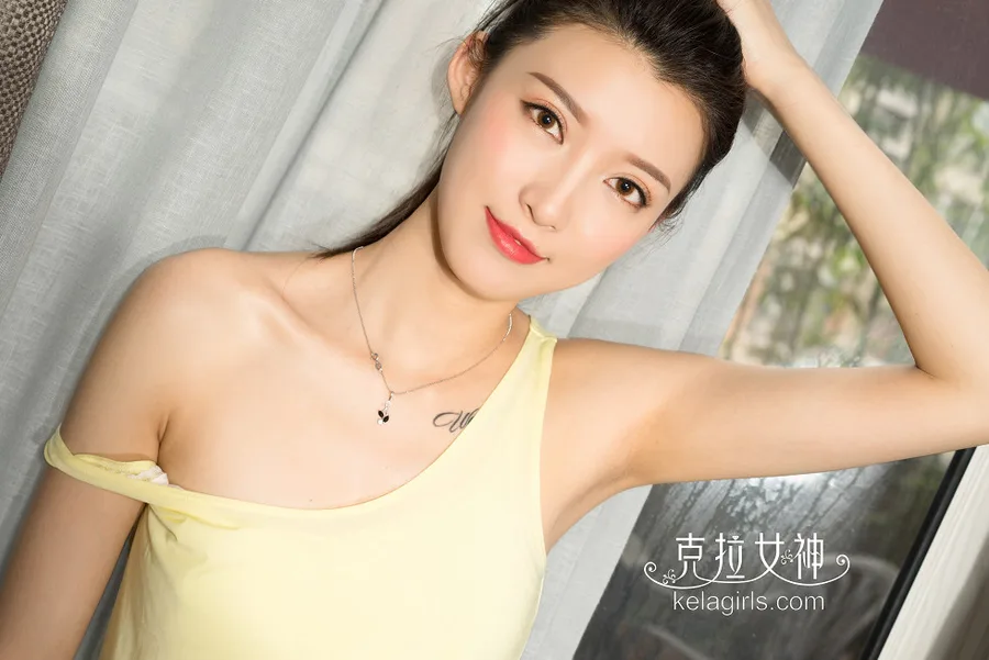 [Kelagirls克拉女神]2017.08.09_嫩模赵雨静居家无袖背心宽松裤子秀完美身材写真20P