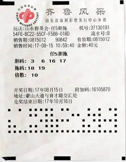 说明: 20170815王女士中奖彩票