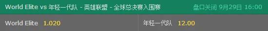 英雄联盟全球总决赛入围赛-提前说一句恭喜WE!