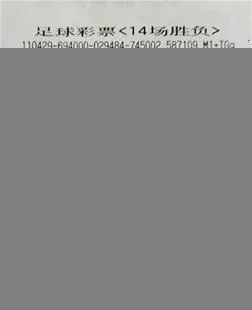图文：随手乱写的彩票居然中了403万