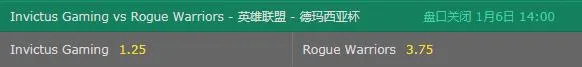 LOL德玛西亚杯-完全体IG要2-0横扫银河战舰?
