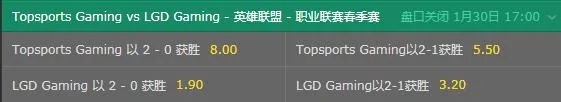 LPL春季赛-LGD直落2局横扫TOP豪取3连胜?