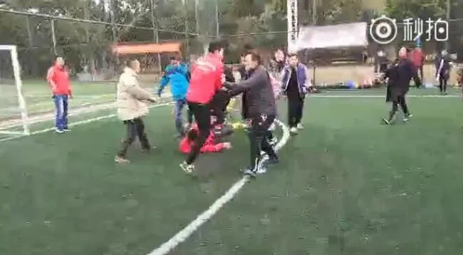 冲突现场