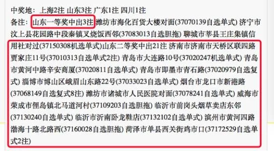 山东彩民痛失双色球1.05亿元巨奖?剧情被反转!