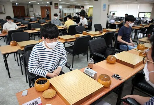 申旻埈在比赛中