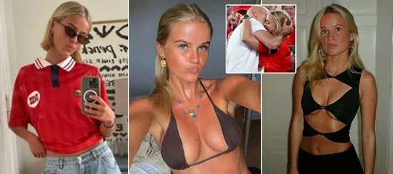 挪威队主教练的女儿伊达因一张家庭合照走红网络，被誉为“世界杯宠儿”。