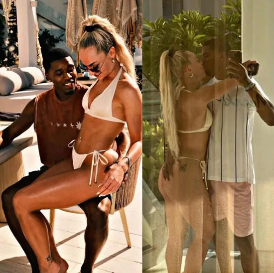 'Alisha Lehmann 继续前行:足球明星与前 Love Island 参赛选手浪漫联系'