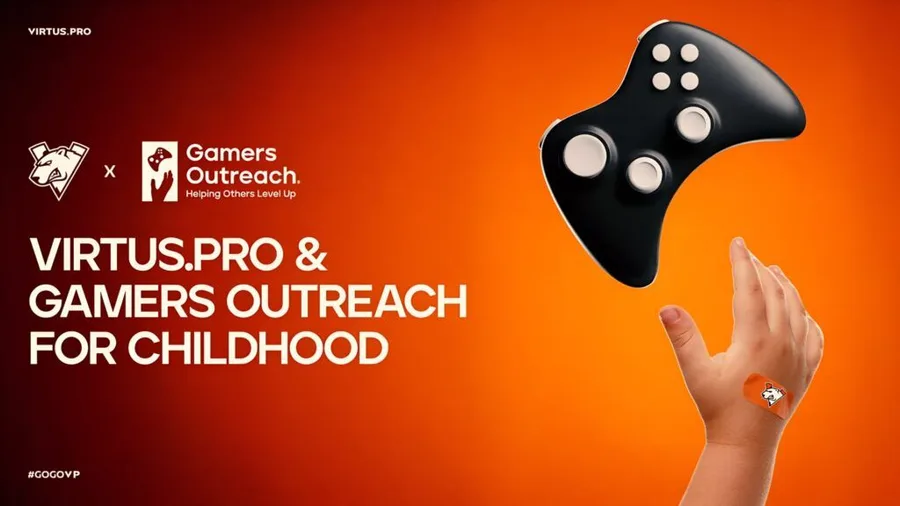 Virtus.pro 与慈善机构 Gamers Outreach 联合发起筹款活动