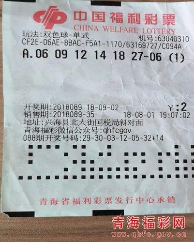 翻了75003倍!青海彩民仅花2元就中双色球大奖