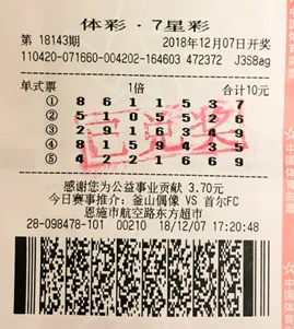 彩民守号12年中500万大奖 不信自己中不了