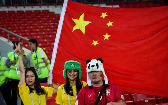 中国球迷在世界杯