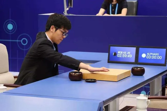 柯洁与阿尔法围棋人机大战