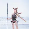 网红COSER 桜桃喵海边性感泳装翘臀诱惑写真