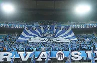 感受下大连人主场氛围????震撼的tifo！热血澎湃的球迷！