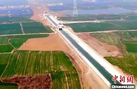 加大流量试通水 鄂北工程具备初期运行条件