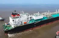 全球最大浅水航道LNG船开启气体试航 沪东中华推进复工复产