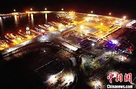 海南自贸港海口新海滚装码头客运综合枢纽项目主体结构完工