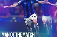 国米官方：姆希塔良当选国米2-0米兰全场最佳球员